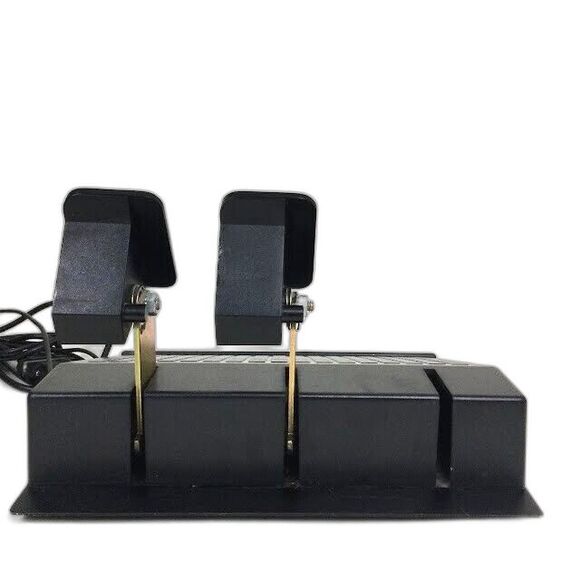 PC Thrustmaster Formula T2 - SERIAL Plug-VTG-Gaming/Racing Steering Wheel+Pedal - Picture 7 of 9